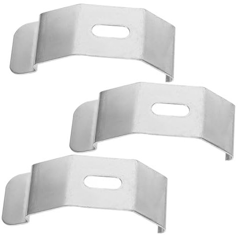 RORPOIR Jalousien Zubehör Metallhalterung für Vertikaljalousien 3St Gardinenhalterung Vorhanglamellenhalterung Wandhalterung für Lamellenfenster Büro Wohnzimmer Schlafzimmer Esszimmer Küche