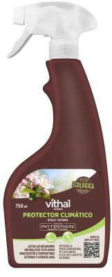 VITHAL Protector Climático - Solución Natural de Aminoácidos para Reforzar Plantas, contra Temperaturas Extremas, Falta de Agua, Apto para Agricultura Ecológica y Huerto Urbano, 750ml