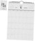 HOODANCOS Kühlschrankkalender Riesiger Wandkalender Küchenkalender Süßer Kalender Zielplaner Kalender Whiteboard Kleiner Hängekalender Große Wandkalender Magnetischer Kalender Weiß Papier