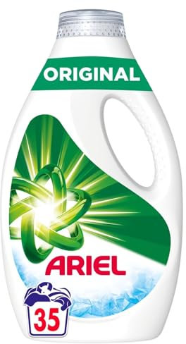Ariel Original Washing Liquid 1.225L 35 Washes - Ariel Washing Liquid Stain Removal