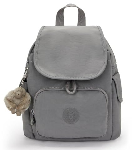 Kipling CITY PACK MINI Kleiner Rucksack, Inviting Grey (Grau)