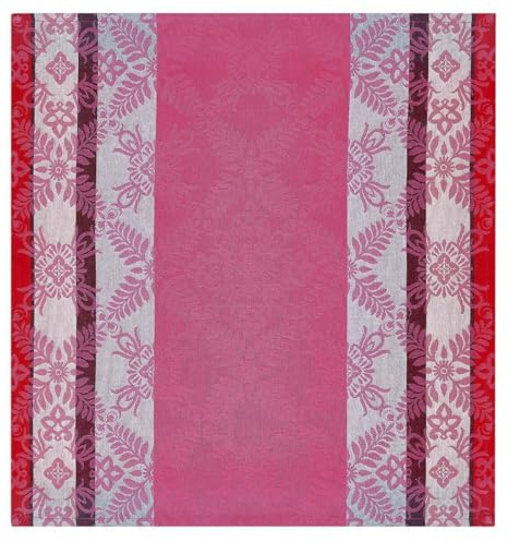 Le Jacquard Français Servietten (4X Set) Mumbai Fuchsia 50x50 cm Baumwolle