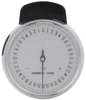 Ujjdwiurgh Optical Lens Clock Base Curve Measurement Radian Meter Gauge Measure Presbyopia Meter Range: +/-20 Index: 1.53