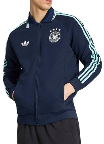 adidas Herrenjacke Originals Deutschland DFB 2026 Blau Größe L 185 cm