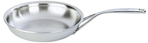 Demeyere 55624 Bratpfanne, Edelstahl, induktionsgeeignet, Proline, 24 cm