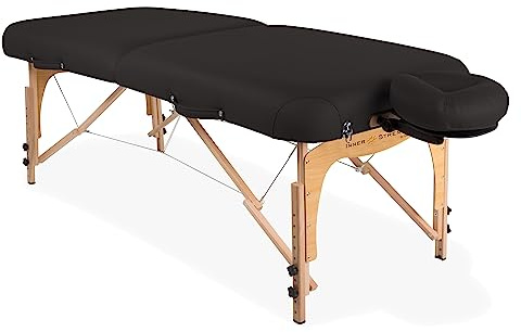 Inner Strength E2 Mobile Massageliege - Klappbar, Reiki Endplatten inkl. Kopfstütze und Tragetasche