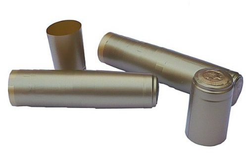 Shrink Capsules for wine bottles (Gold) Pack of 30