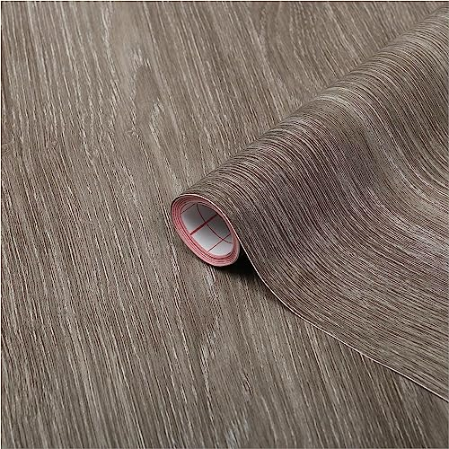 d-c-fix vinyl wrap Sheffield oak pearl grey wood effect 90 cm x 2,1 m - sticky back plastic roll for furniture, kitchen & cupboards - contact paper sticker self adhesive film
