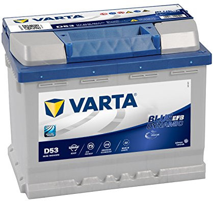 Varta Blue Dynamic Efb D53 Batterie Voitures, 12 V 60Ah 560 Amps (En)