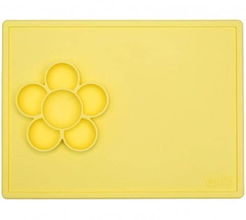 Platzset – rutschfester Teller, Play, matt, Zitrone EZPZ