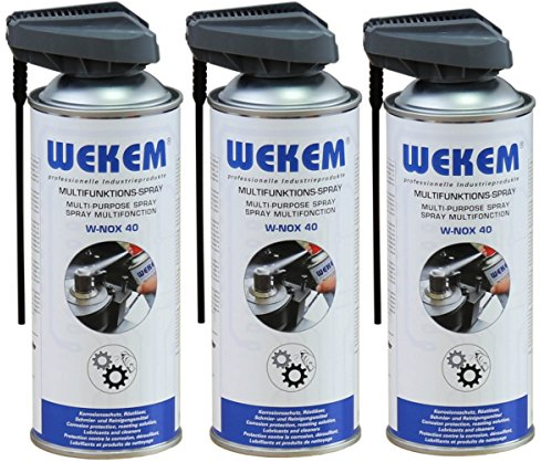 Wekem 3er Sparpack 400ml Multifunktions-Spray W-NOX40