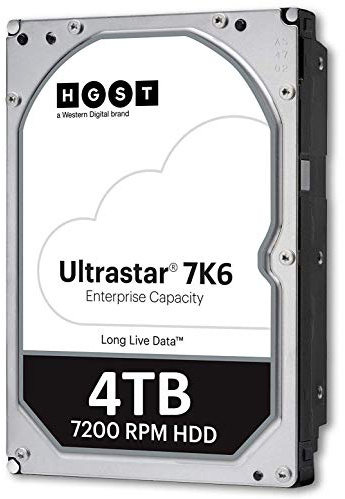 HGST Ultrastar 7K6000 HUS726040ALE610 (0F23005) Interne Festplatte (4 TB, 7200 U/min, SATA, 6 Gbit/s, 3,5 Zoll)
