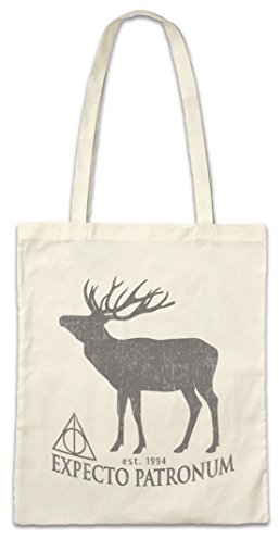 Urban Backwoods Expecto Patronum Hipster Bag Beutel Stofftasche Einkaufstasche