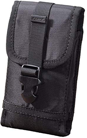 Fertuo Cubot King Kong 3 Cover, Marsupio Sportivo Outdoor Custodia Borsa Tattica Multiuso con Passante per Cintura Case Protettiva per Cubot King Kong 3 Smartphone (Nero)