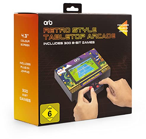 Orb Gaming - Orb - Table Arcade Machine Retro INCL. 300x 8-Bit Games, 1002298
