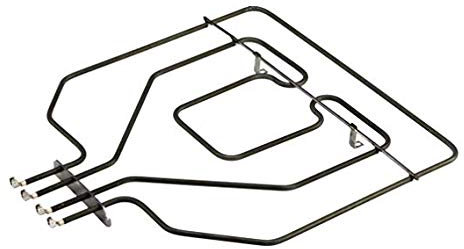 EVH-XTRA® Heizelement Backofen, Oberhitze, Backofenheizung, mit Grill, 2800W, kompatibel/Ersatz für Bosch, Siemens, (Original EGO Teil Nr. 2035059000) wie Orig.- Nr. 00471375, 471375