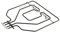 EVH-XTRA® Heizelement Backofen, Oberhitze, Backofenheizung, mit Grill, 2800W, kompatibel/Ersatz für Bosch, Siemens, (Original EGO Teil Nr. 2035059000) wie Orig.- Nr. 00471375, 471375