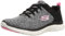 Skechers Flex Appeal 4.0, Scarpe da Ginnastica Donna, Nero e Rosa, 39.5 EU