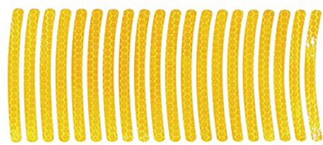 20PCS Auto Wheel reflektierende Aufkleber Reifenwarnung Aufkleber 3D DREI dimensionale Balance Auto Aufkleber für Sie personalisierte dekorative Auto Aufkleber Sprüche Köche (D, One Size)