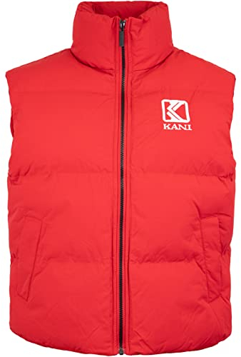 Karl Kani OG Puffer Vest Weste (red, M)