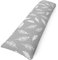 Amilian Seitenschläferkissen 150 x 40 cm - Schwangerschaftskissen - Seitenschläferkissen mit Bezug - Komfortkissen Erwachsene - Stillkissen XXL - Body Pillow - Feder grau