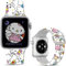 Leotop Kompatibel mit Apple Watch Band Hello Kt Sweet Pink 38mm 40mm 41mm, Soft Silikon Kawaii Nette Sport Armband Kompatibel mit iWatch Serie 9 8 7 6 5 4 3 2 1 SE/SE 2 für Kinder Mädchen Frauen.