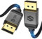 Silkland Displayport-Kabel 2.1 7.5M, 4K@144Hz/165Hz/240Hz, 2K@240Hz, 8K@60Hz, 10K/16K@30Hz, HDR, DSC 1.2, G-Sync & Free-Sync, 40Gbps DP Kabel 7.5M 2.1 für Gaming Monitor, Grafikkarte, PC