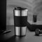 VIRIVI Travel Mug, für BMW X3 Trinkbecher aus Edelstahl Autobecher Isolierung Thermo Becher Auto Zubehör,A