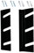 GEDOX Acryl-Skateboard-Wandhalterung, Wandhalterung Für Skateboards, Acryl-Wandhalterung Für Skateboards, Moderner Skateboard-Organizer Für Snowboards, Streetboards, Longboards Und Decks