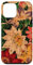 Hülle für iPhone 12 mini Vintage Blumen Floral Case Kork Holzmaserung Holz Druck Design