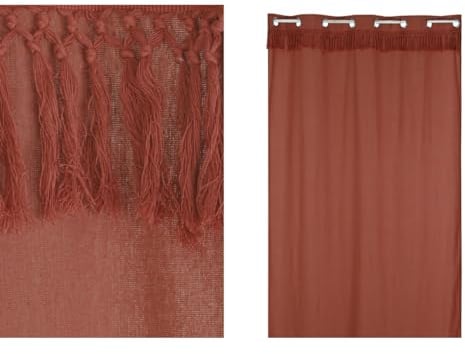 Home ESPRIT Vorhang Terrakotta, 140 x 260 x 260 cm