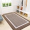 Homaxy Door Mats Indoor, 90 X 150 cm, Non Slip Dirt Trapper Machine Washable Soft Doormats, Super Absorbent Floor Mat for Front Back Door, Pets and Dogs, Brown