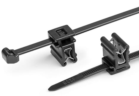 10x PV Clips mit Kabelbinder EdgeClip-Serie