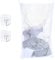 Sibba Netz-Wäschesäcke Tür Wäschesammler Wäschekorb Tasche Hängender Wäschesack zum Aufhängen Hängekorb Türtasche Organizer Wäschenetz Laundry Bag mit 2 Türhaken für Badezimmer Wäschebox WäscheSammeln