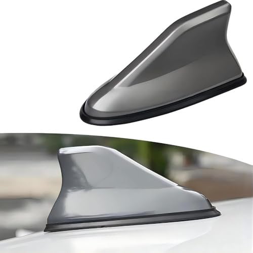 Car Shark Fin Aerial, for Nissan X Trail Qashqai 2014-2018 waterproof Antenna Base Low Wind Resistance Auto Radio Signal Aerial Accessories Decorative Top Mounted Roof Aerial,B