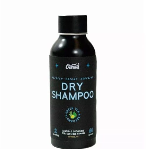 O'Douds Natürliches Trockenshampoo Frischer Duft Volumen & Leichter Halt Grüner Tee & Bergamotte Pflanzliche Formel ohne Talkum 60g