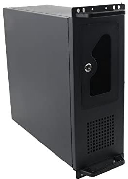 Lfhelper 4U Rack Case with 7 PCI Slots, 7x3.5” HDD Bays, Key Lock Front, USB 2.0 Ports, Fits ATX/M-ATX/Mini-ITX, 4U Rackmount Server Chassis Enclosure, Secure for Network & Data Applications