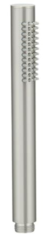 Haiba Hand Shower Round Wand Handheld Shower Spray High Pressure Single Function Luxury Hand Showerhead Brushed Nickel