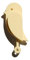 BIRDIE Design Indoor CO2 Monitor - Air Quality Meter for Home & Office - Promotes Mental & Physical Health - Modern Interior Decor - Reducing Health Risks with Clean Air (Dune, BirdPartOnly)