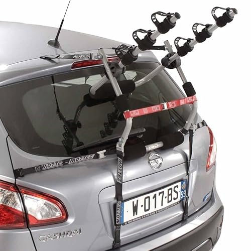 CAR STRAP MOUNTED THREE BIKE RACK