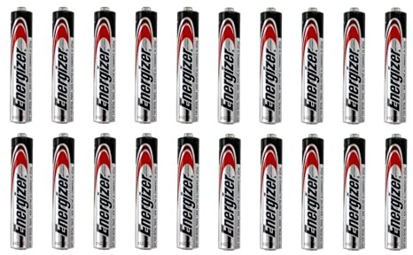 Energizer AAAA EN96 LR61 1.5v Miniature Alkaline Batteries - 20 Pack