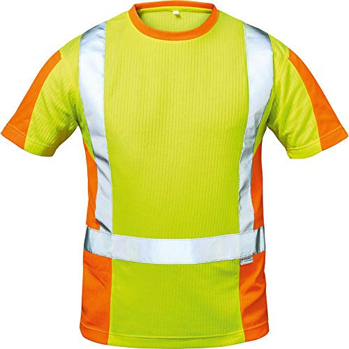 Elysee Warnschutz T-Shirt Utrecht Größe, 1 Stück, S, gelb/orange, 22715-S