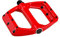 Spank Spoon DC Pedale flach MTB/E-Bike/Cycle Unisex Erwachsene, Rot