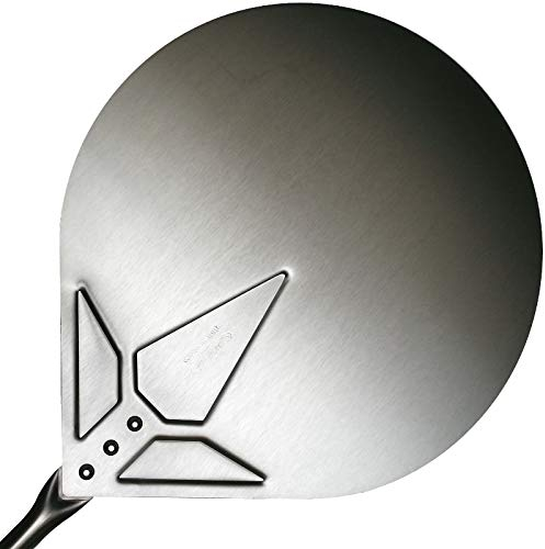 Pala para hornear pizzas, línea azul, de 20 x 171 cm, Gi.Metal de acero inoxidable