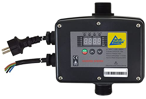 PRESSCONTROL INVERTER 2-1,1KW PRESSOSTATO cablato Controllore automatico Controllore di portata per acquedotti domestici Pompa sommersa