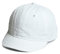 Faringoto Cappello da baseball con visiera a tesa corta da uomo e da donna, cappello da sole con visiera morbida, bianco, Etichettalia unica