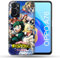 Schutzhülle für Oppo A76 Manga My Hero Academia Poster