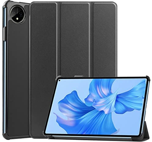Kepuch Custer Case for Huawei MatePad Pro 11 2024 2022, Smart PU Leather Protective Case Cover - Black