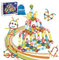 Magnetic Building Blocks,Large 3D Clear Magnets Sticks STEM Educational Construction Toys,Sensory Montessori Preschool Blocks Kit for Kids Ages 3 4 5 6 Year Old Boys Girls Toddlers