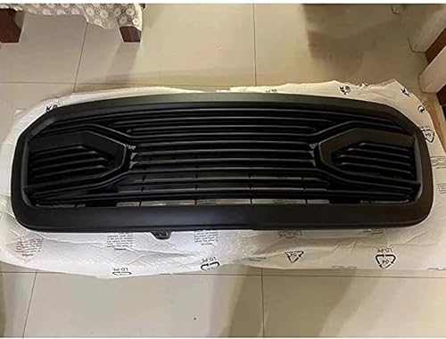KIDYBO Auto-Front- und Kühlergrills für Dodge Ram 1500 2013–2018, Stoßstangengrill-Grillstreifen schwarz